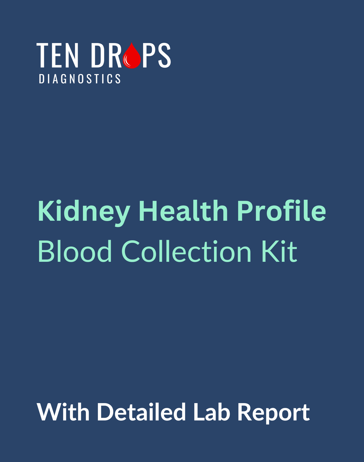 Kidney Health Blood Test